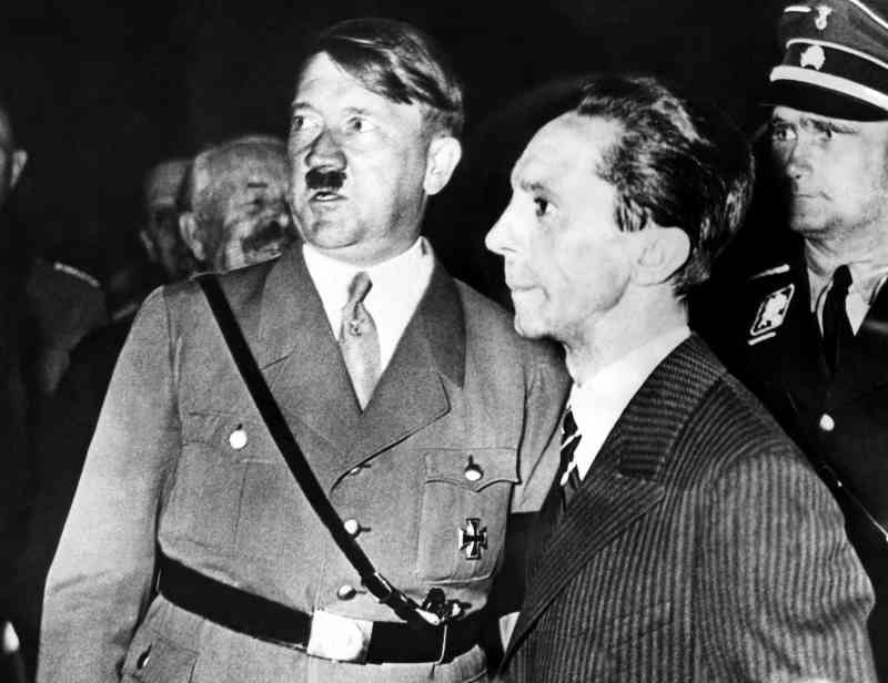 El jefe de propaganda nazi Joseph Goebbels fue uno de los confidentes más cercanos de Hitler